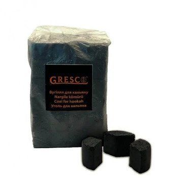 Уголь ореховый Gresco Kaloud 1кг/72шт - Без Коробки 482001196 фото