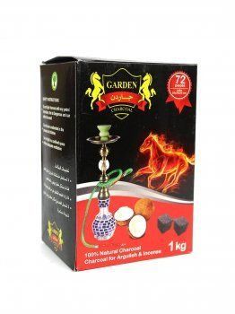 Кокосовый Уголь "Garden" 1 кг / 72 штуки в коробке 482000705 фото
